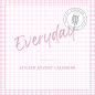 Preview: VORBESTELLUNG + BONUS - Sticker Adventskalender 2026: EVERYDAY