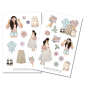 Preview: Flower Girls Sticker Set