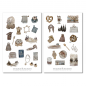 Preview: Herbst Mode Sticker Set