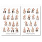 Preview: Gnomes Spring Sticker Set