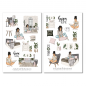 Preview: Girl Home Sticker Set