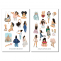 Preview: Spring & Summer Girls Collection Sticker Set
