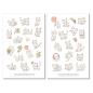 Preview: Katzen Sticker Set