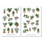 Preview: Pflanzen Sticker Set