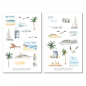 Preview: Urlaub Sticker Set