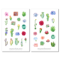 Preview: Kaktus Sticker Set