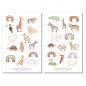 Preview: Tiere Sticker Set