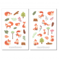 Preview: Fox Forest Sticker Set