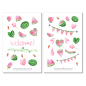 Preview: Watermelon Sticker Set