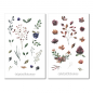 Preview: Aquarell Flowers Sticker Set