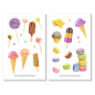 Preview: Sweet Pastry Sticker Set