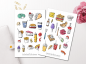 Preview: Food Sticker Set