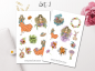 Preview: Hello Spring Sticker Set