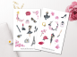 Preview: Fashion Sticker Set