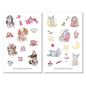 Preview: Niedliche Tiere Sticker Set