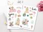 Preview: Girls on Vacation Sticker Set