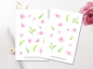 Preview: Cherry Blossoms Sticker Set