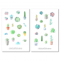 Preview: Succulent Sticker Set