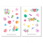 Preview: Tropical Flowers Sticker Set