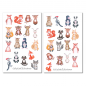 Preview: Forest Animals Sticker Set