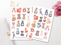 Preview: Forest Animals Sticker Set