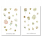 Preview: Flowers Rose and Cream Sticker Set