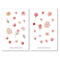 Preview: Flowers Rose and Cream Sticker Set