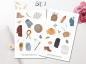 Preview: Boho Sticker Set
