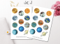 Preview: Astrology Sticker Set