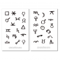 Preview: Astrology Sticker Set