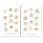 Preview: Pastel Pumpkin Sticker Set