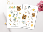 Preview: Deer Fall Sticker Set