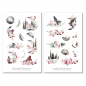 Preview: Wald und Mond Sticker Set