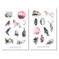 Preview: Wald und Mond Sticker Set