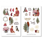 Preview: Girls Christmas Sticker Set