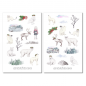 Preview: Winter Animals Sticker Set