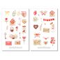 Preview: Valentinstag Sticker Set