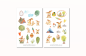 Preview: Hasen Ostern Sticker Set