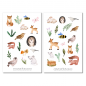 Preview: Forest Animals Sticker Set