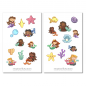 Mobile Preview: Mermaid Sticker Set