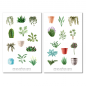 Preview: House plants Sticker Set