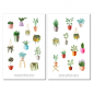 Preview: House plants Sticker Set