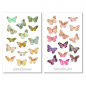 Preview: Colorful Butterflies Sticker Set