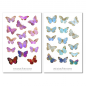 Preview: Colorful Butterflies Sticker Set