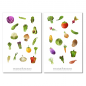 Preview: Vegetable Sticker Set