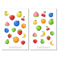 Preview: Cute Fruit Sticker Set