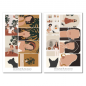 Preview: Frauen Sommer Sticker Set