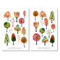 Preview: Fall Trees Sticker Set