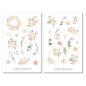 Preview: Herbst Blumen Sticker Set