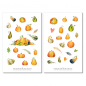 Preview: Pumpkins Sticker Set